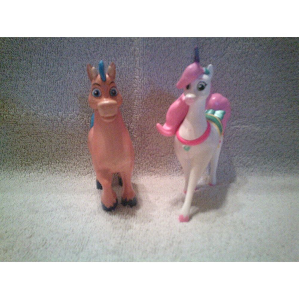Nella The Princess Knight Adventures Figure Set Horses Trinket &‎ Clod